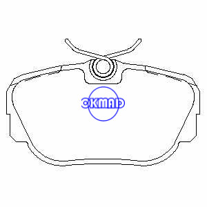 LAND ROVER Discovery Range Rover plaquette de frein FMSI : 7601-D493 OEM : SFP100470 FDB981 TRW : GDB1155 WVA : 23458 23459, FF981